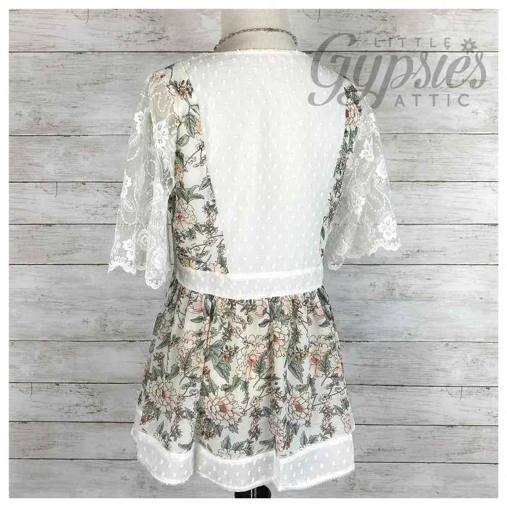 POL Cottagecore Peplum Tunic Top - Picture 7 of 10